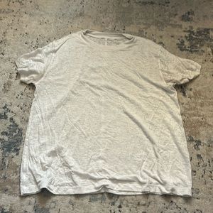 White lululemon see through t shirt